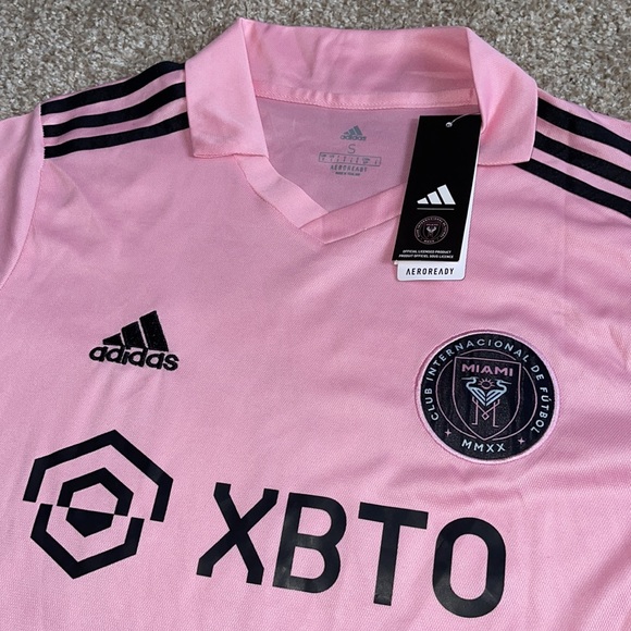 Adidas Inter Miami Leo Messi Player Version Men’s Home Soccer Jersey🆕 - Picture 7 of 9